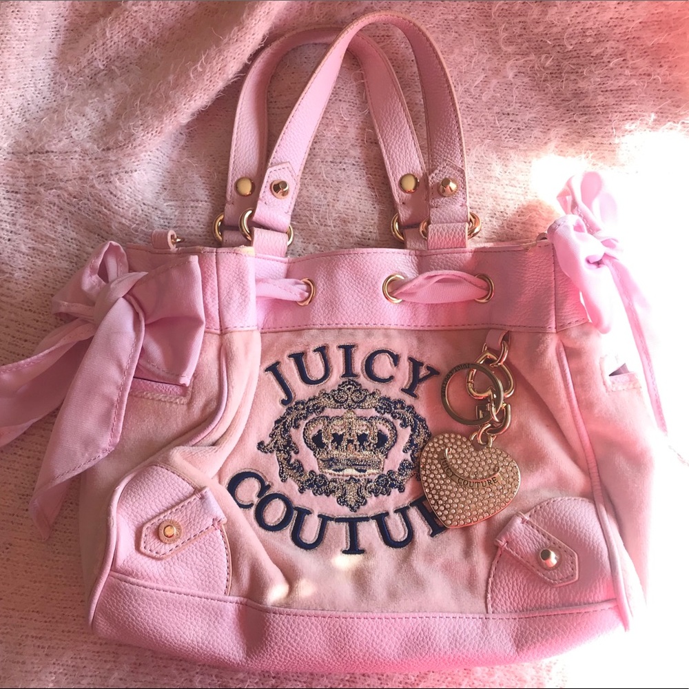 Juicy Couture Baby Pink Crossbody Bag